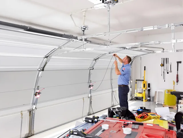 Garage door cable repair service by Pine Hills Garage Door Repair in Pine Hills