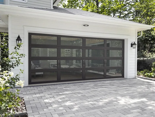 Pine Hills Garage Door Repair design specialist presenting custom garage door options to Pine Hills homeowner
