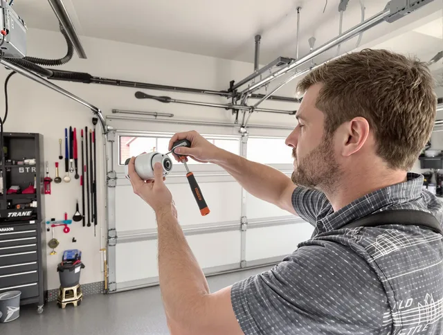 Garage door opener repair service by Pine Hills Garage Door Repair in Pine Hills