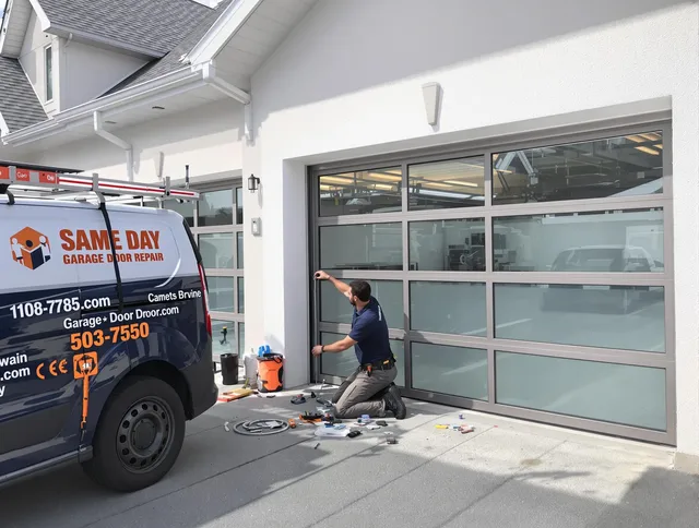 Same-day garage door repair service by Pine Hills Garage Door Repair in Pine Hills